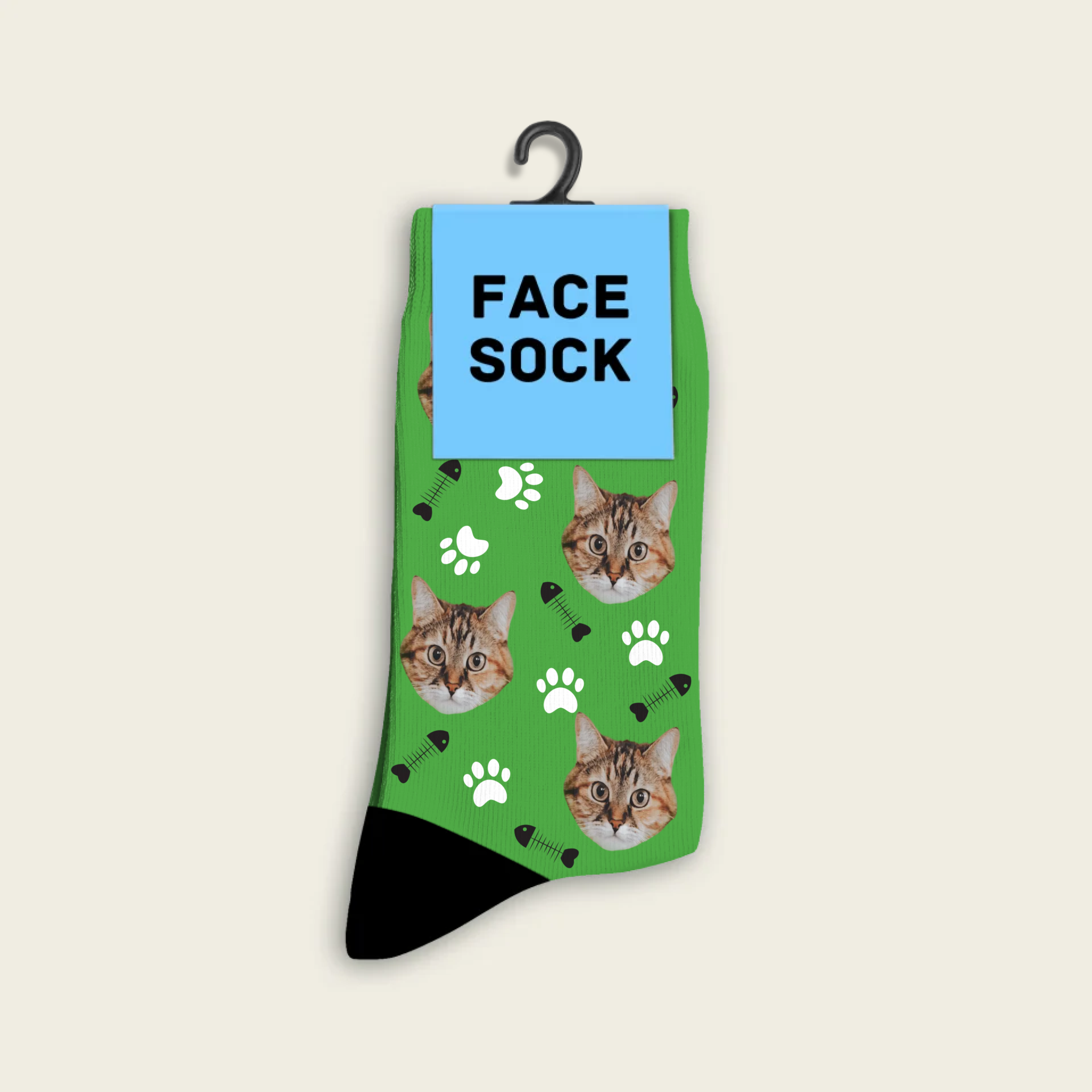Chaussettes Chat Personnalisées Avec Image