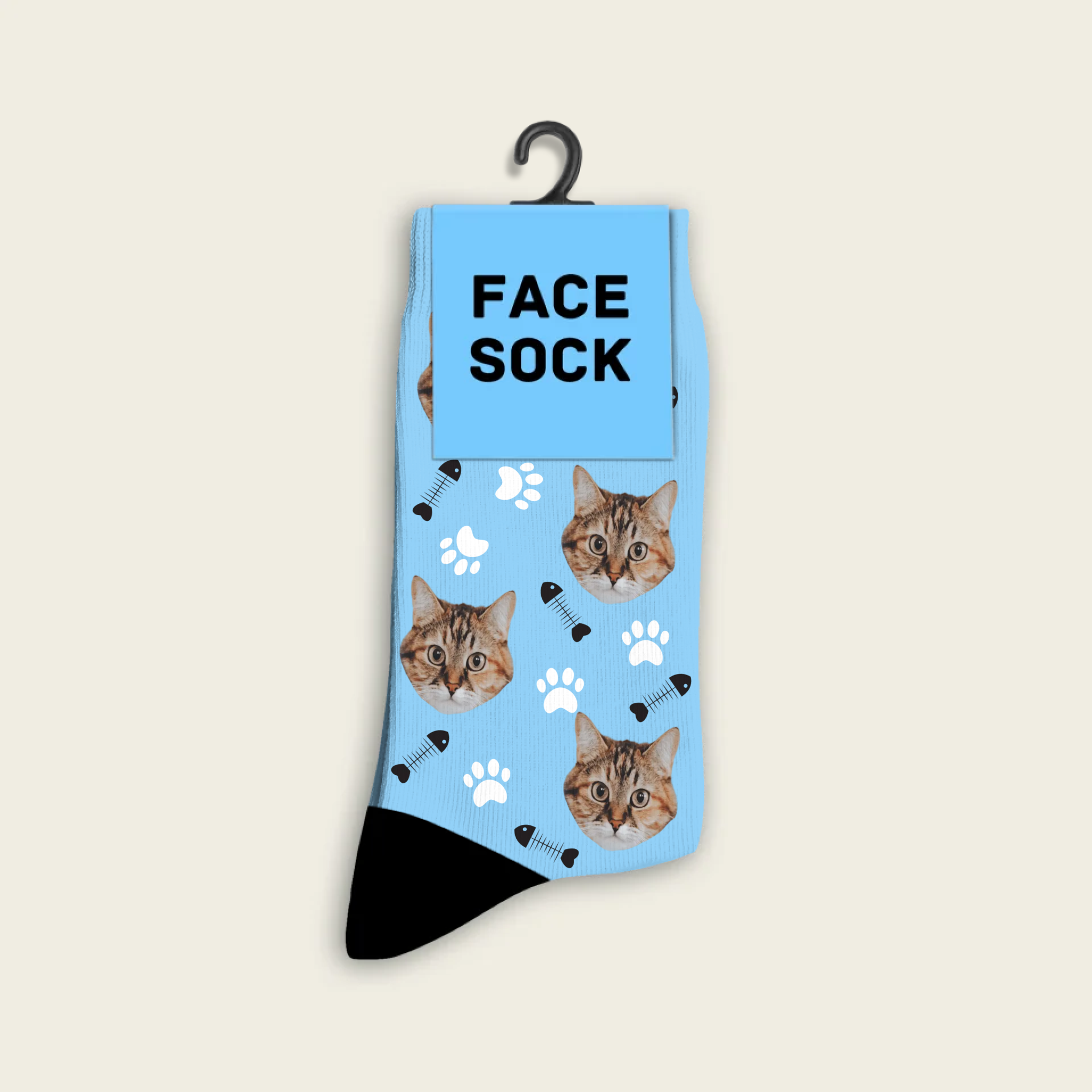 Chaussettes Chat Personnalisées Avec Image