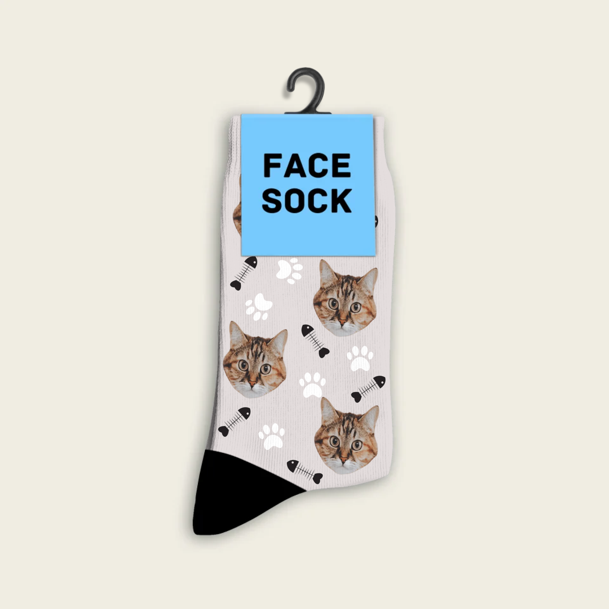 Chaussettes Chat Personnalisées Avec Image
