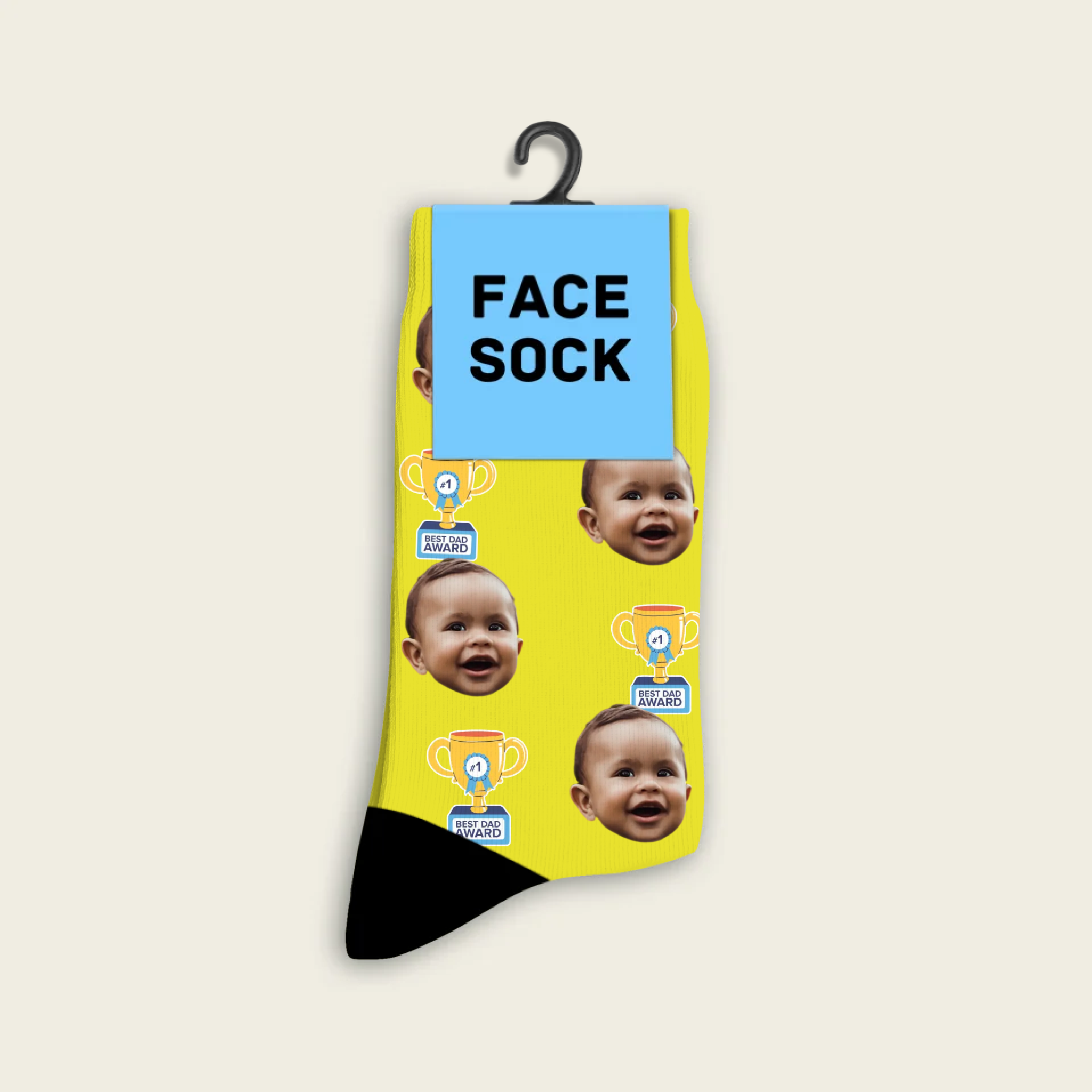 Personalized Best Dad Socks With Photo