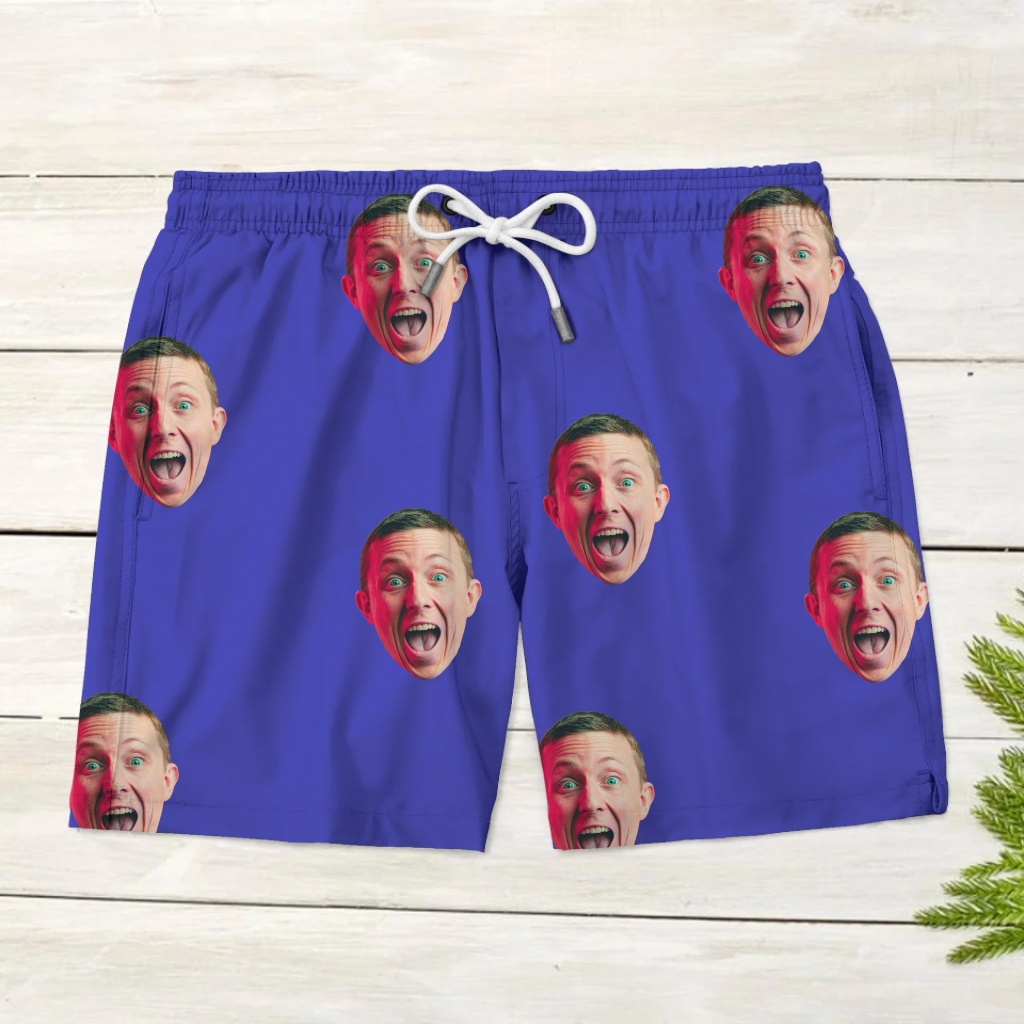 Personalized Swim Shorts With Photo