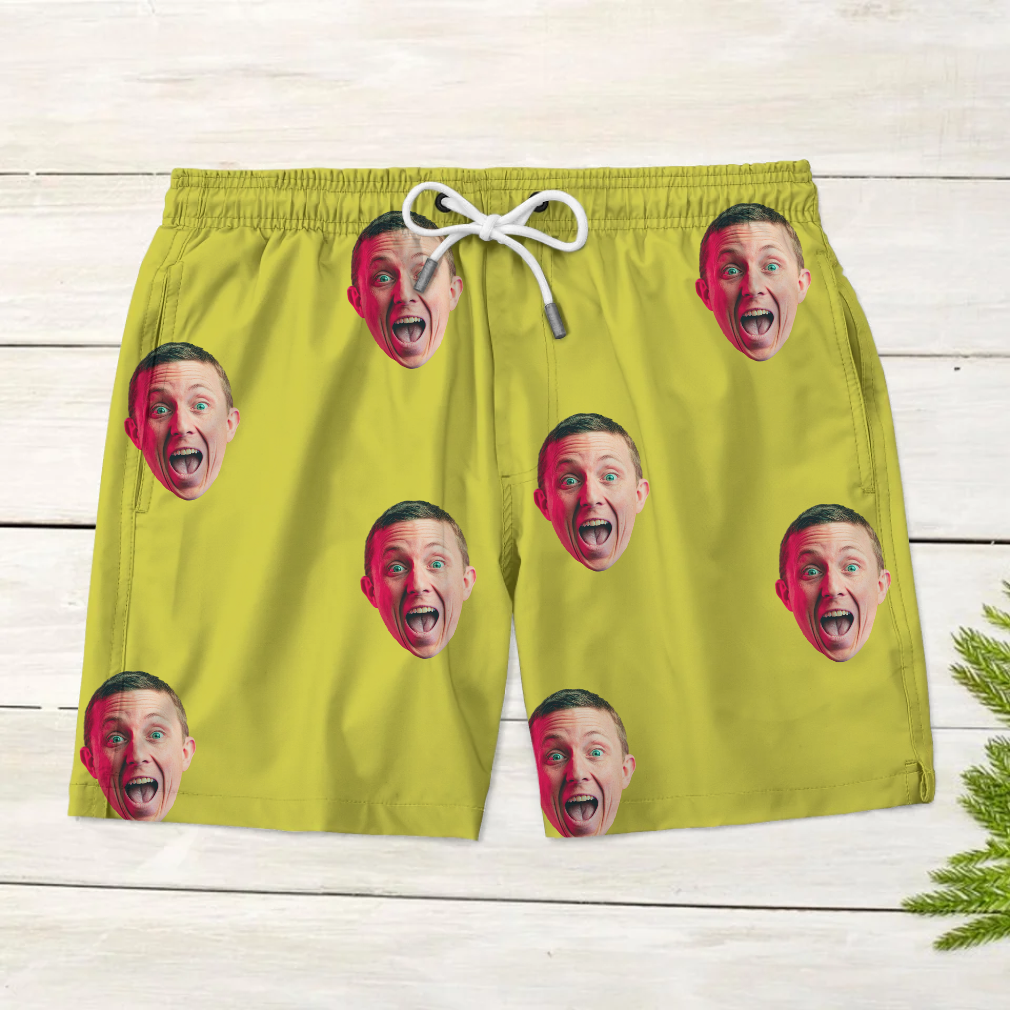 Personalized Swim Shorts With Photo