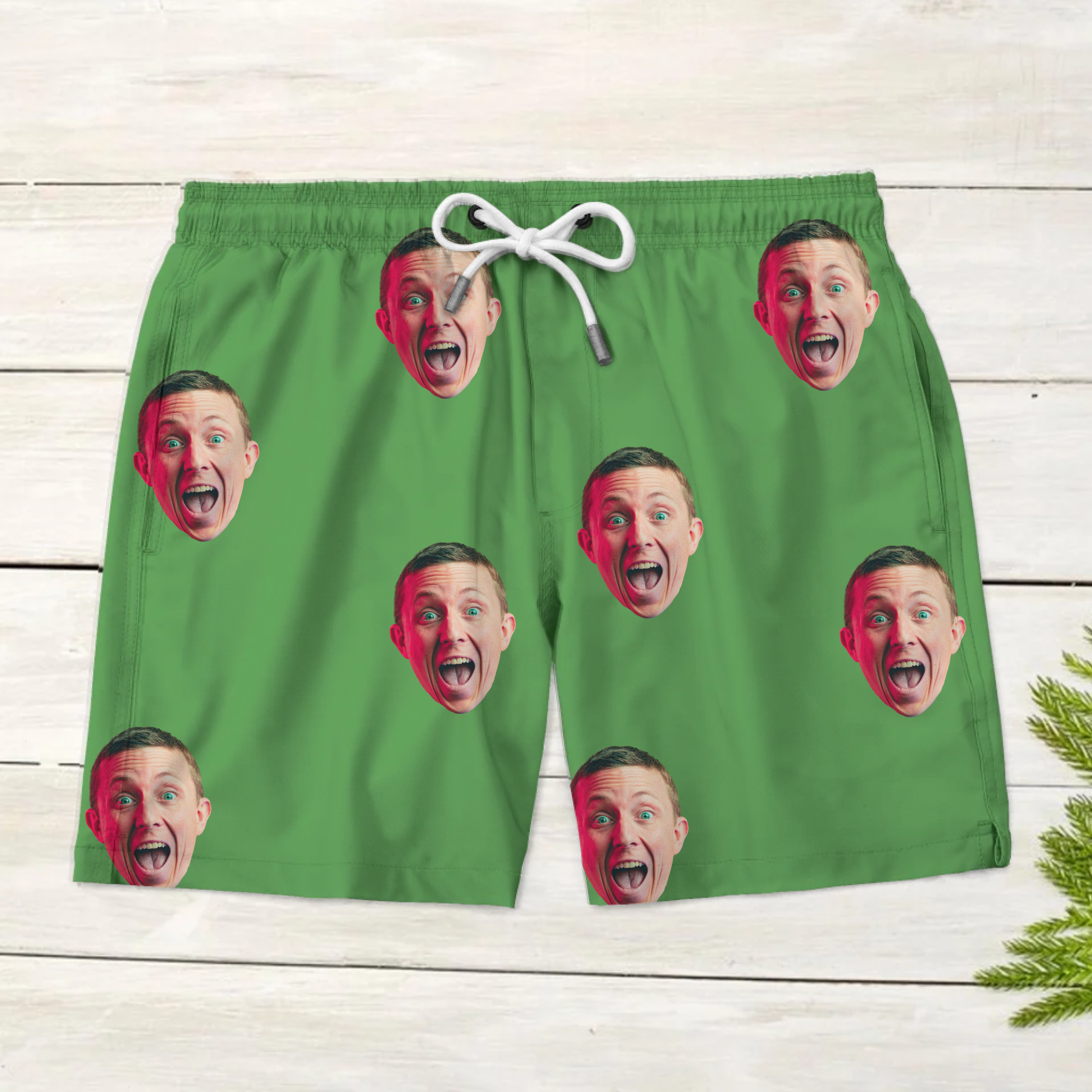 Personalized Swim Shorts With Photo
