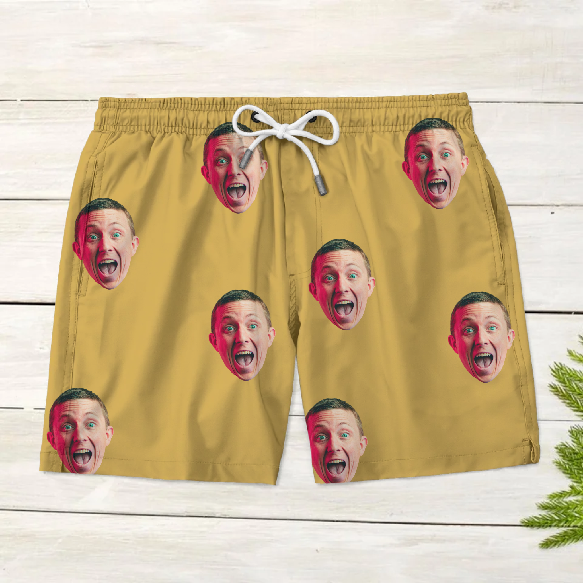 Personalized Swim Shorts With Photo