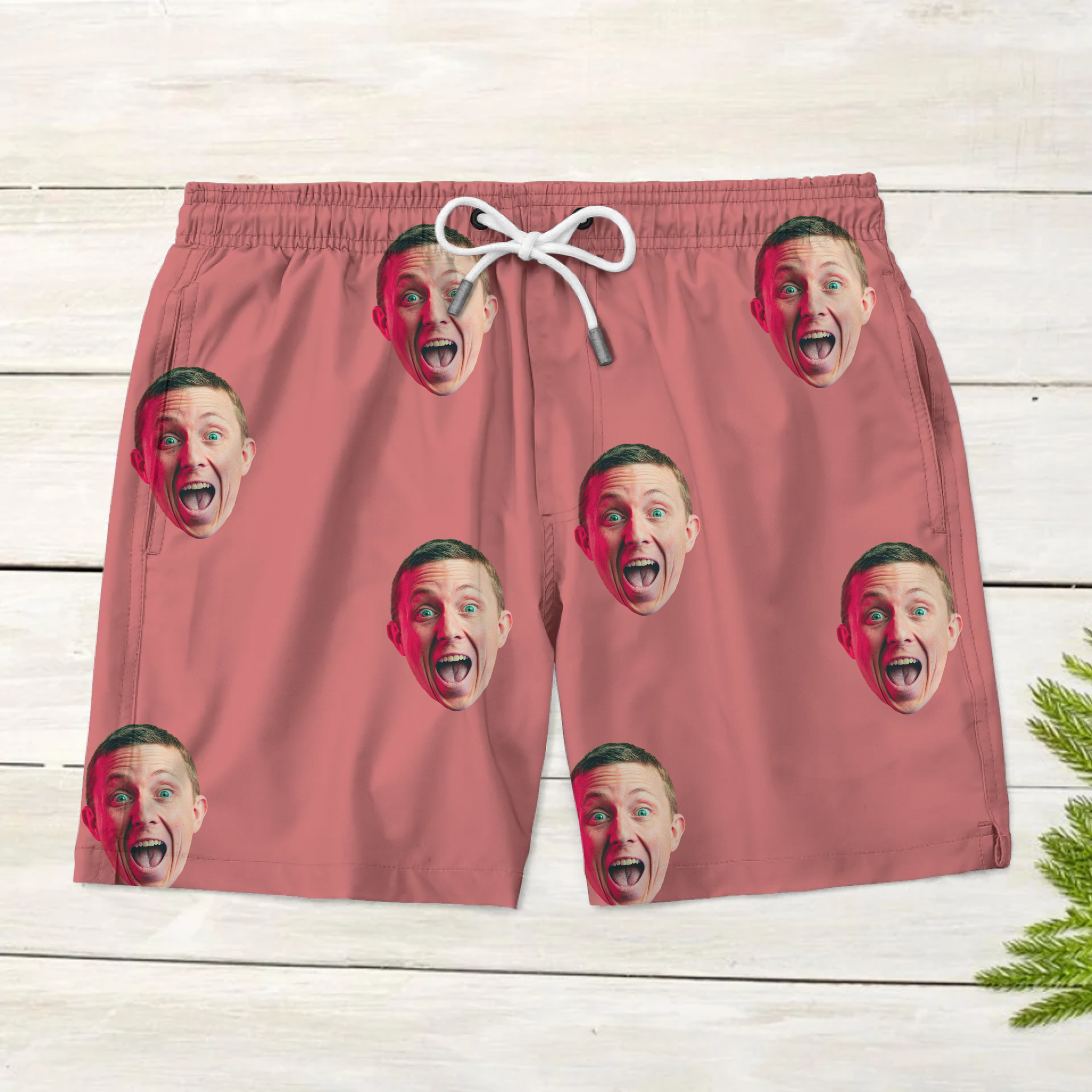Personalized Swim Shorts With Photo
