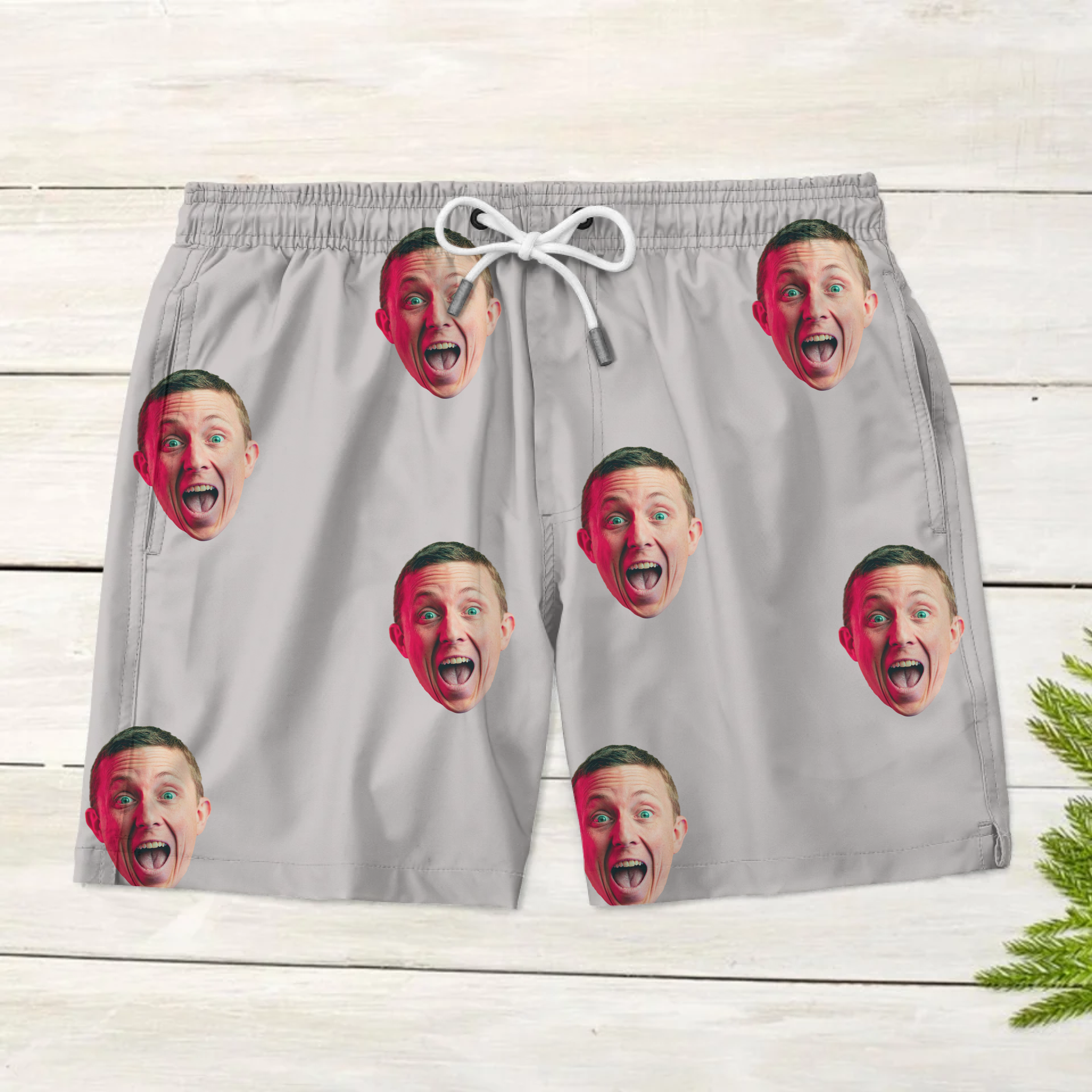 Personalized Swim Shorts With Photo