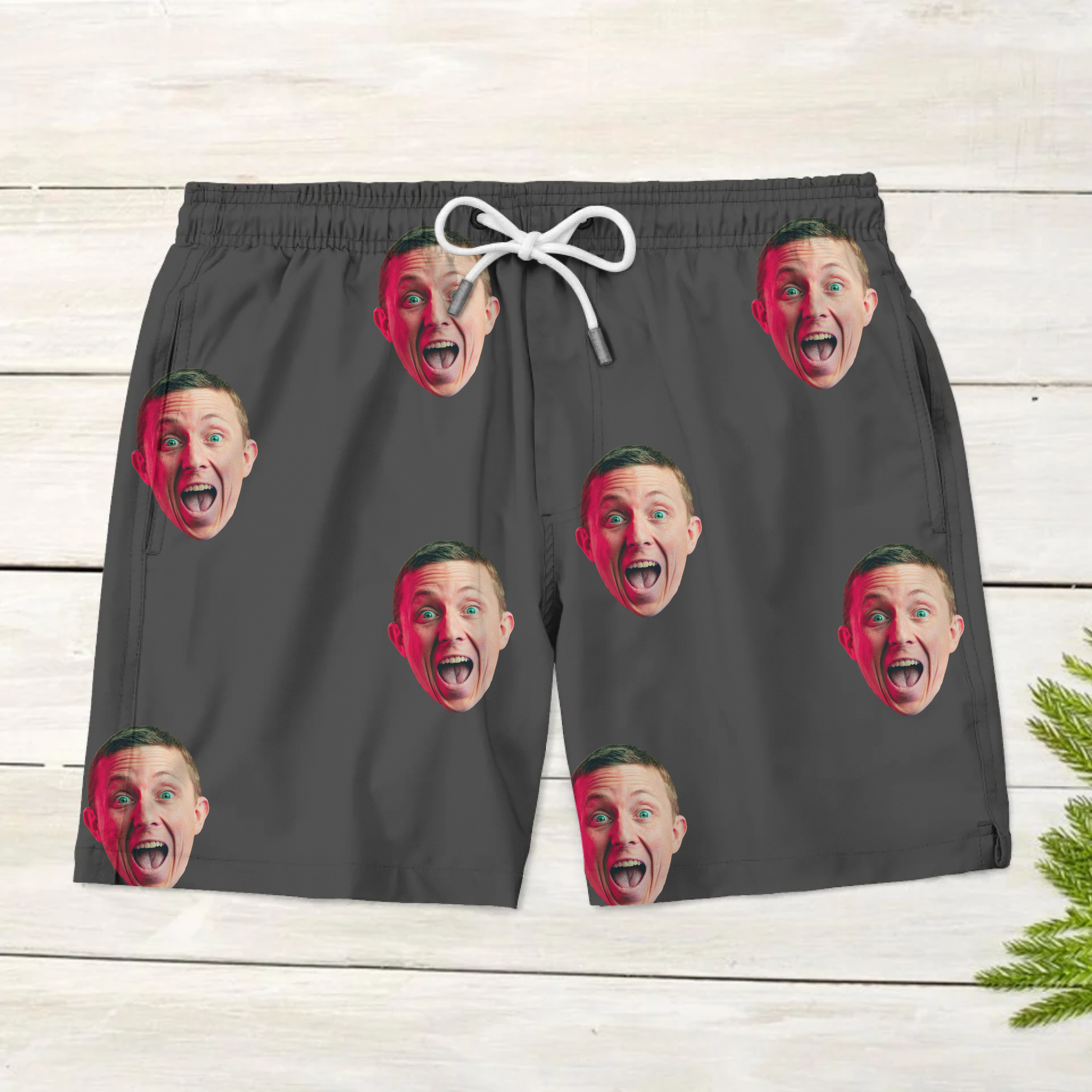 Personalized Swim Shorts With Photo