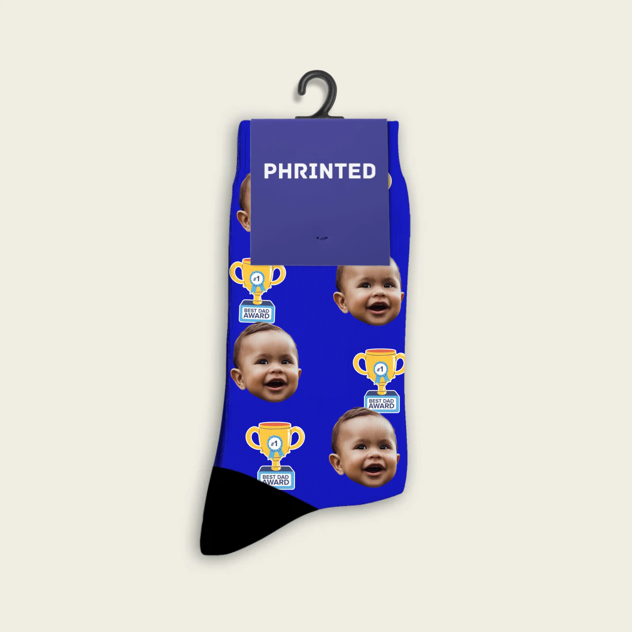 Chaussettes Personnalisées Best Dad Avec Photo