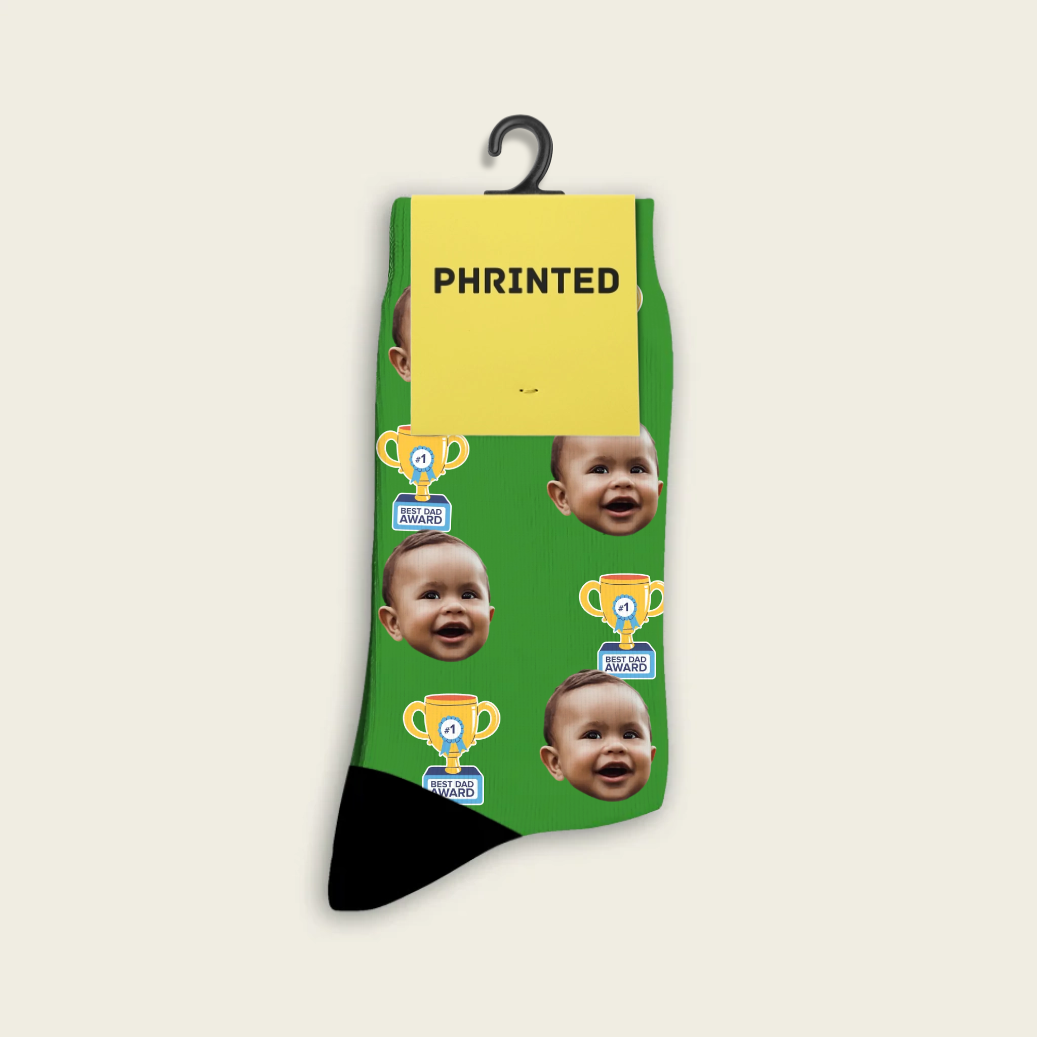 Custom Best Dad Socks With Photo