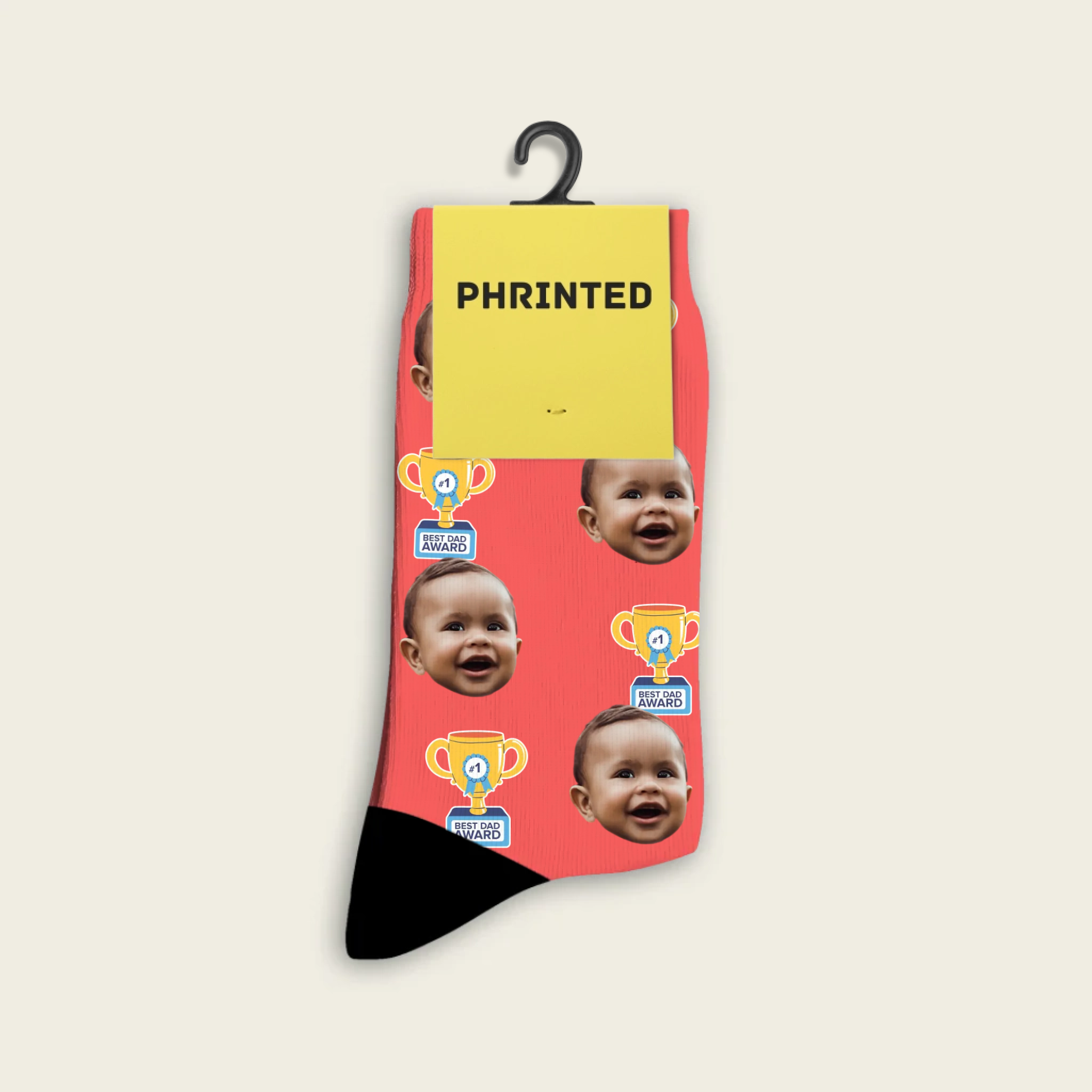 Custom Best Dad Socks With Photo