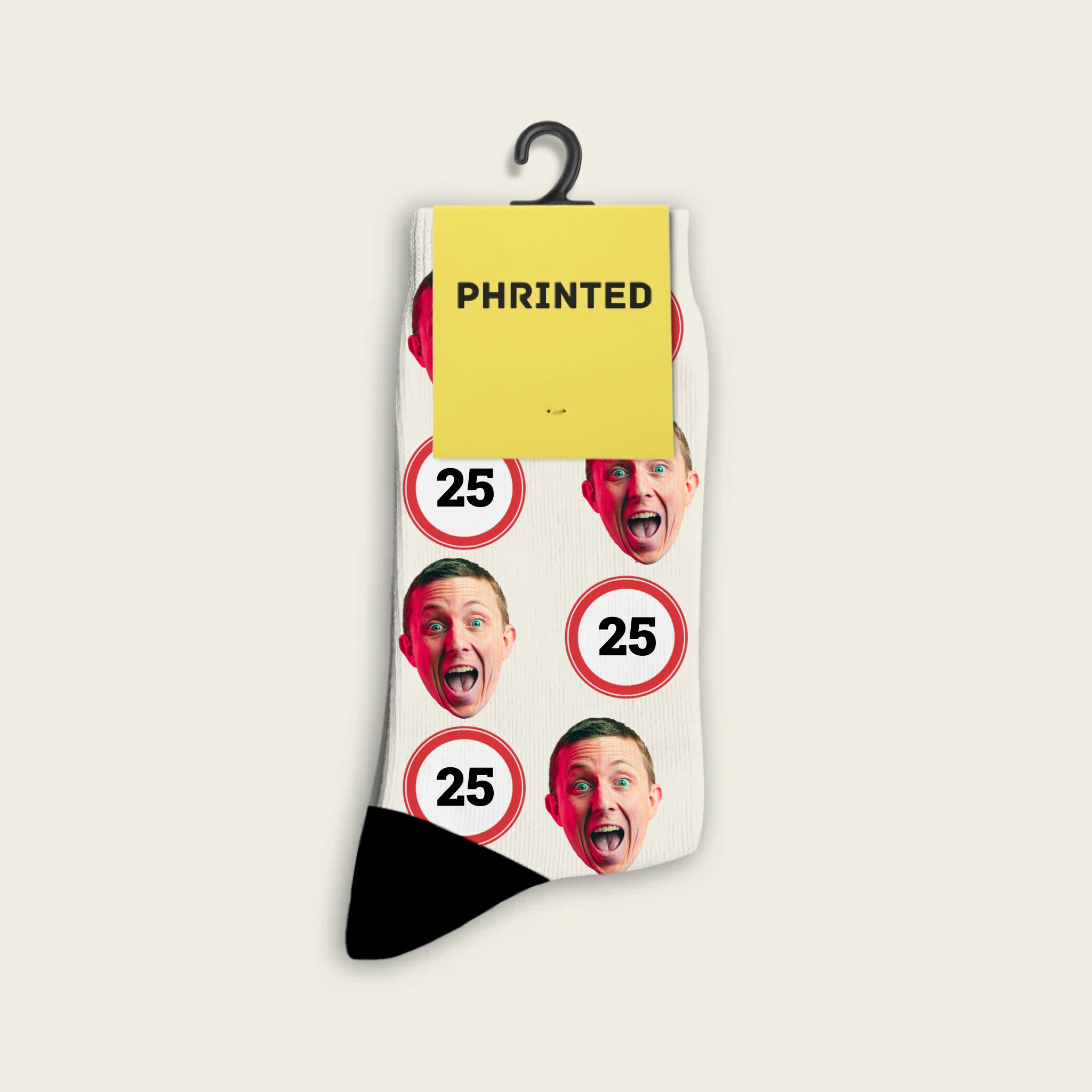 Custom Birthday Socks With Photo