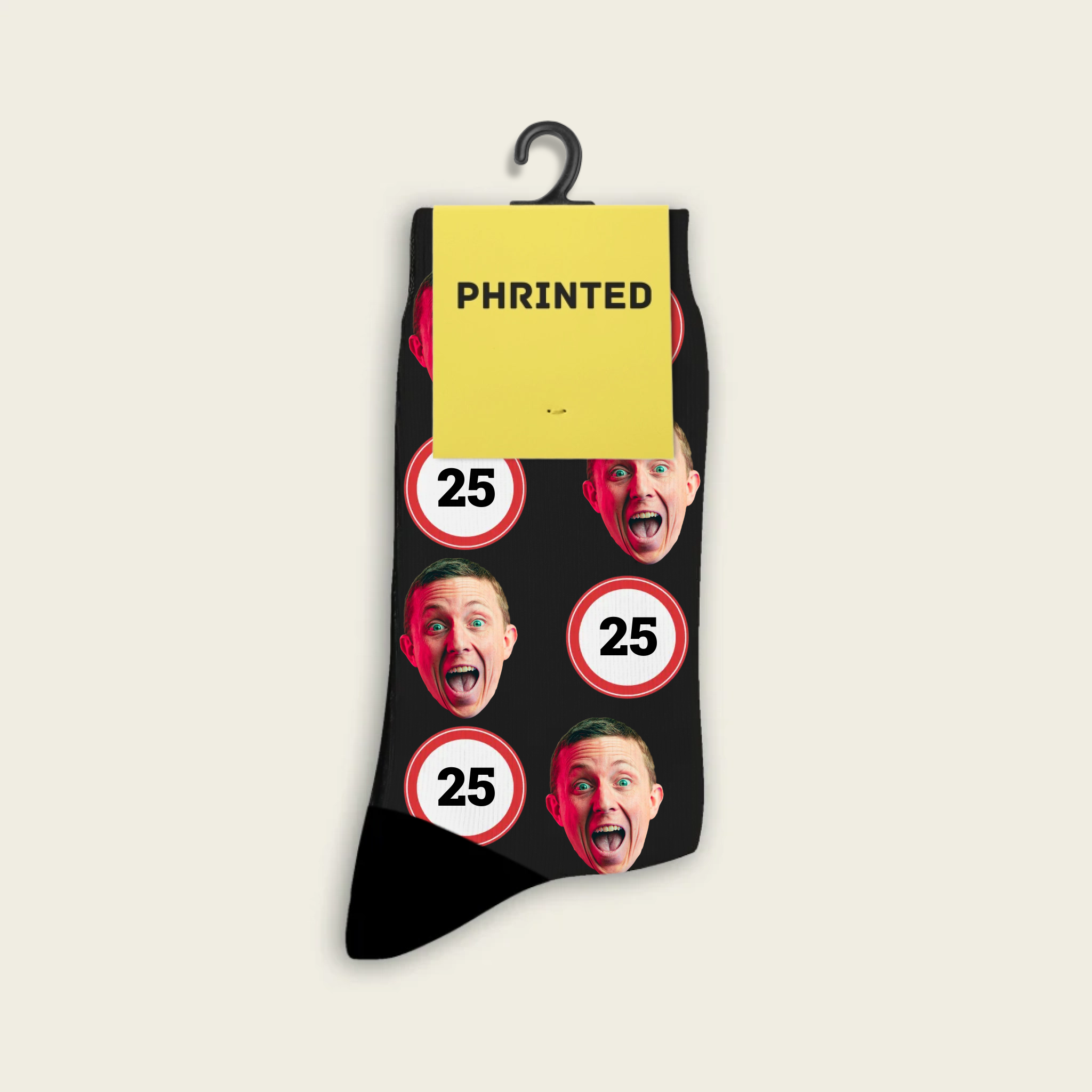 Custom Birthday Socks With Photo