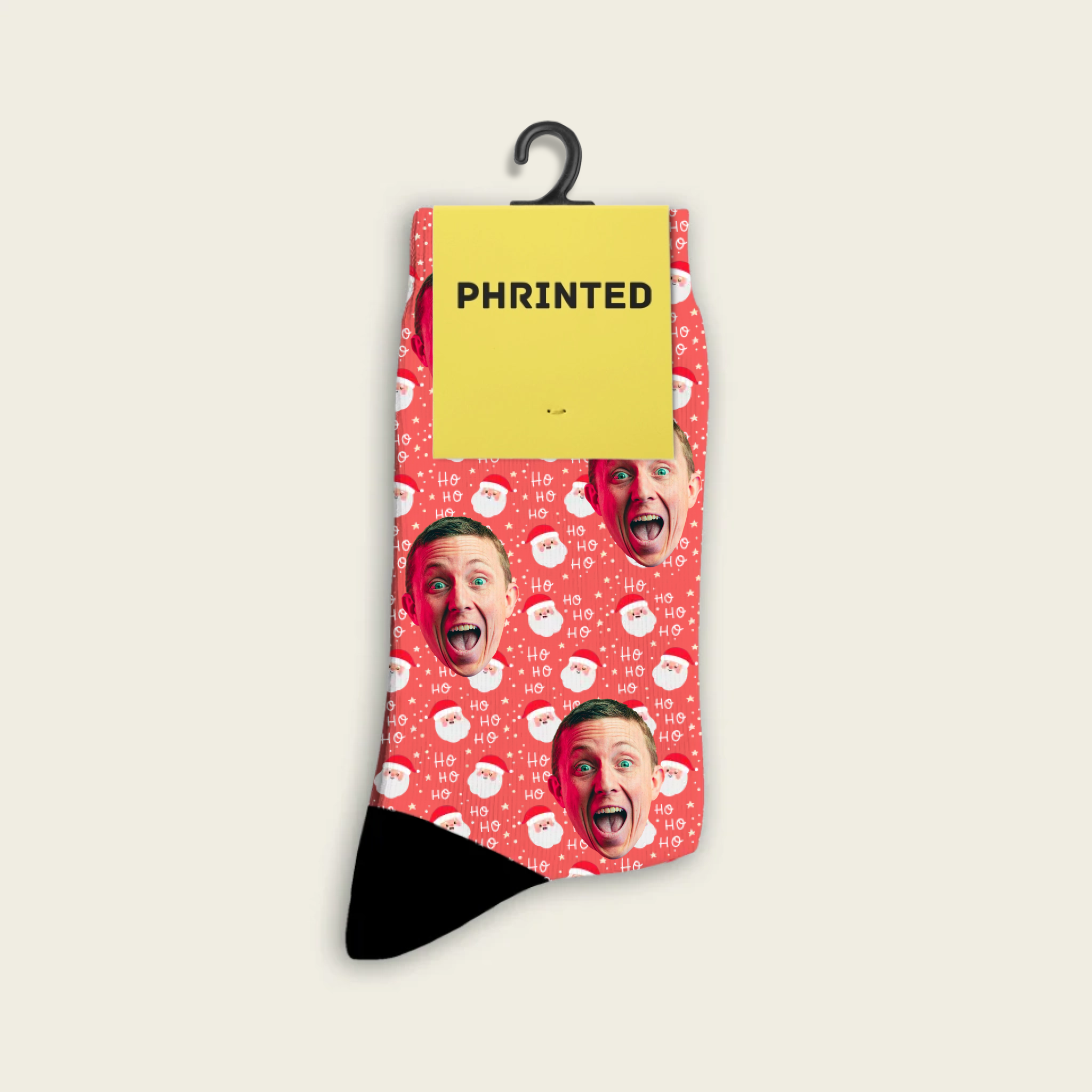 Custom Christmas Socks With Photo