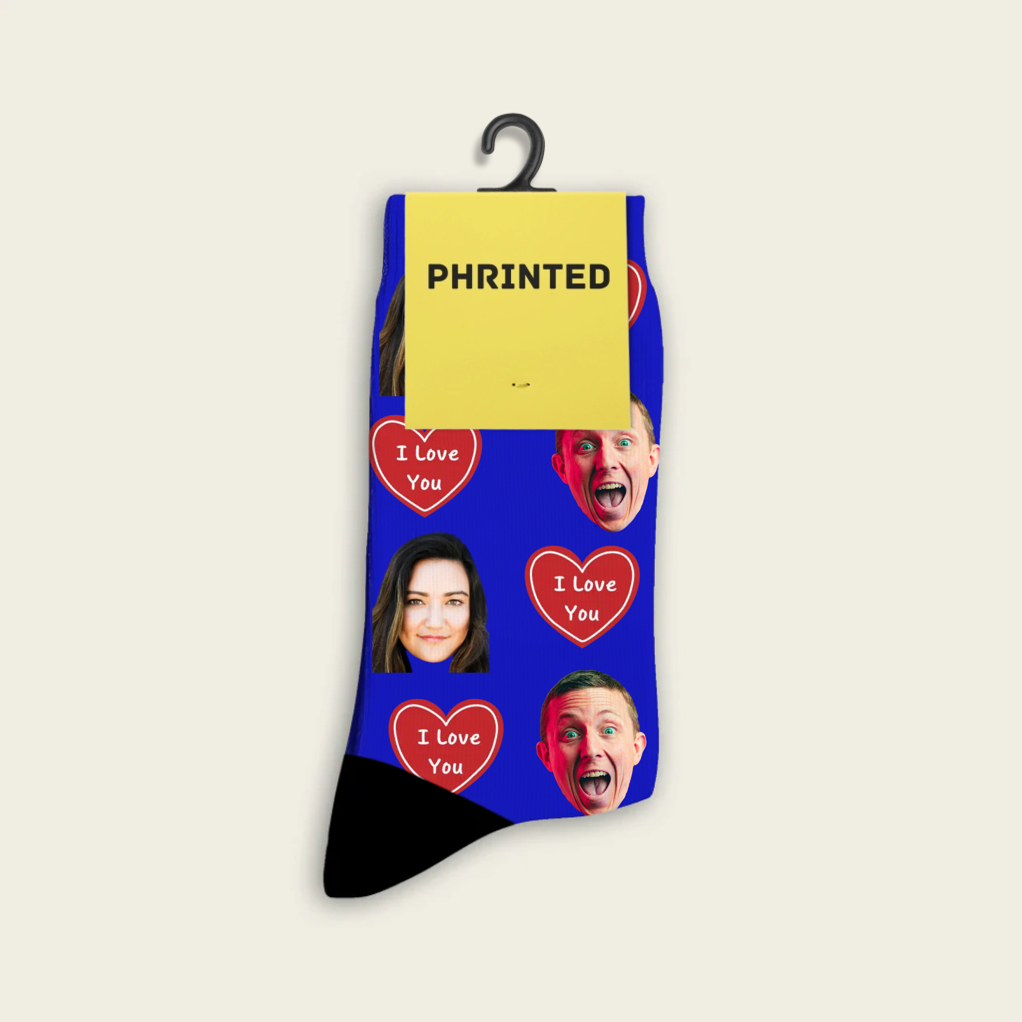 Custom Love Socks With Photo