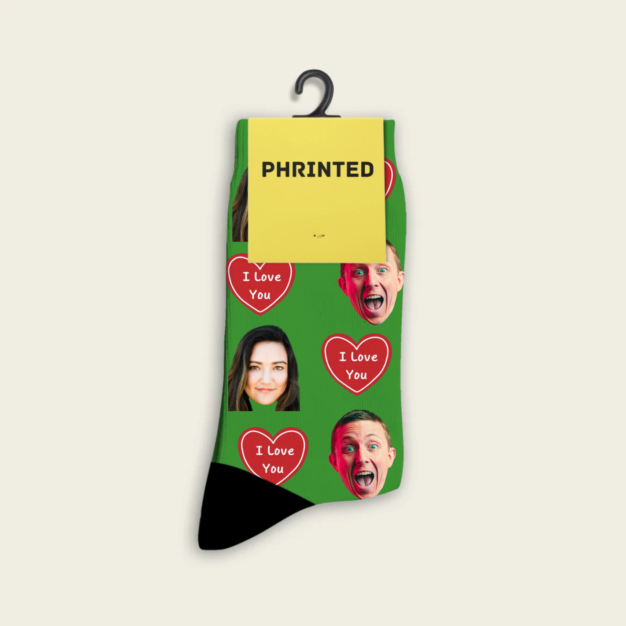 Custom Love Socks With Photo