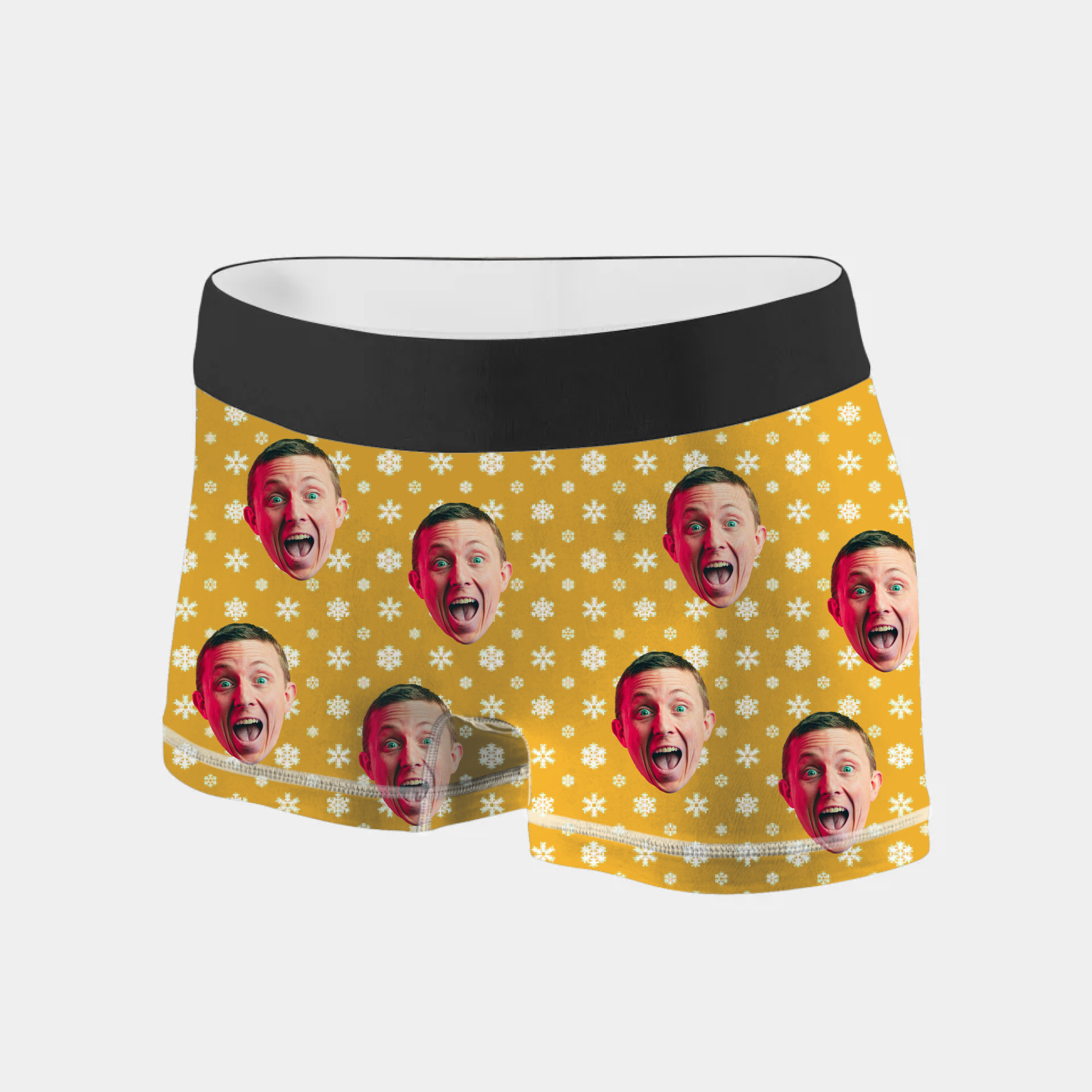 Boxeur de Noël personnalisé avec photo