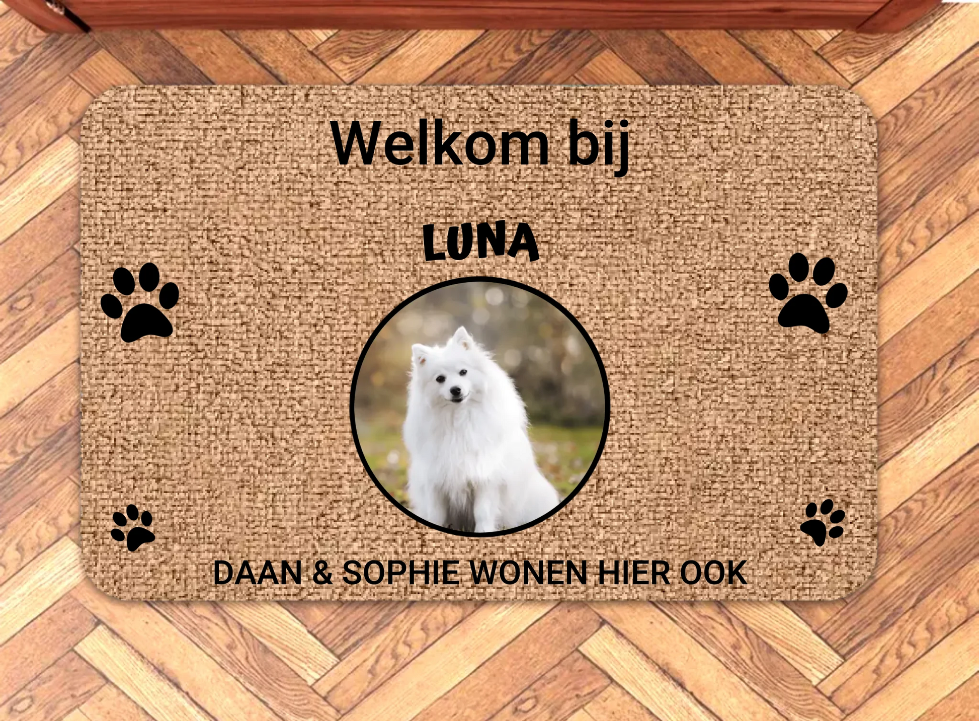 Mockup Doormat no texture