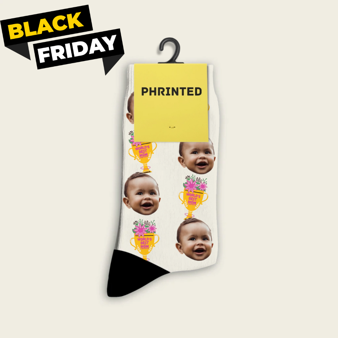 Custom Best Mom Socks With Photo