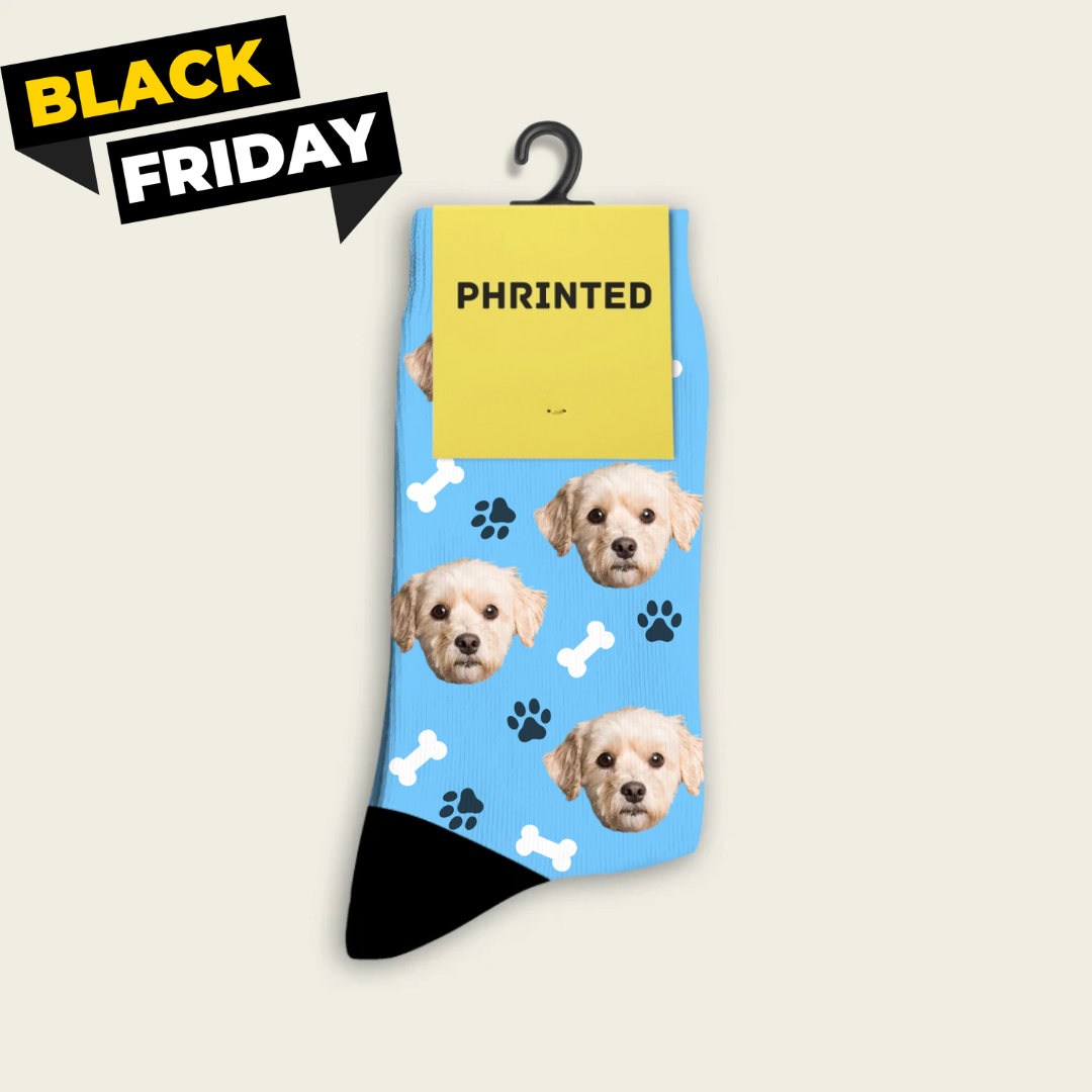 Custom Dog Socks With Photo