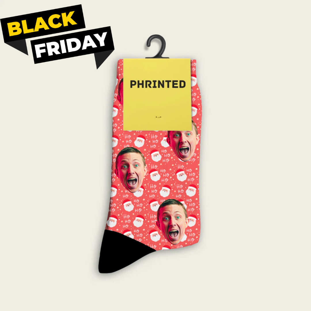 Custom Christmas Socks With Photo